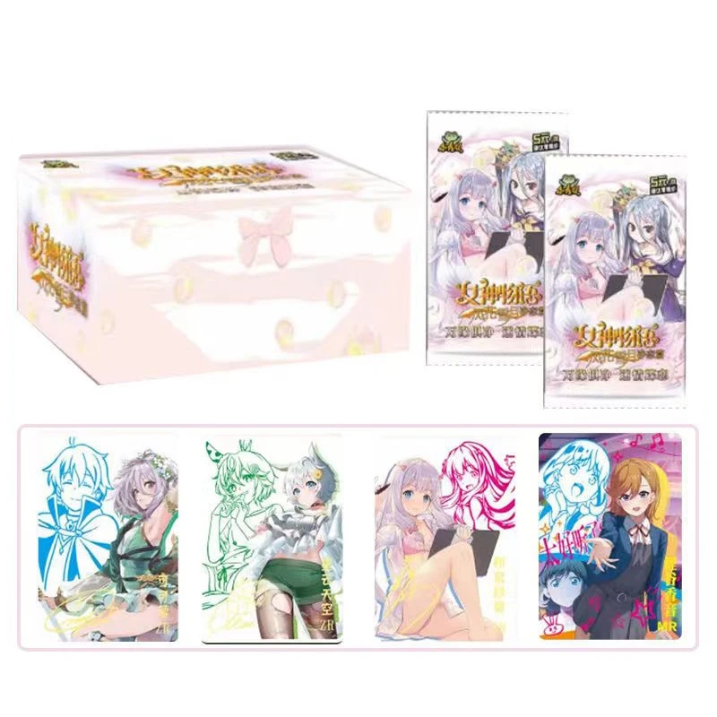 

New Goddess Story Card Booster Box Collection Girl Party Swimsuit Bikini Anime Game Christmas Children's Birthday Toys Gifts