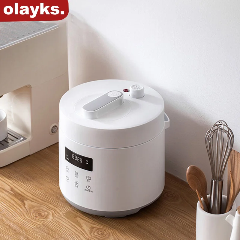 

Olayks HY-254DA Intelligent 70KPa Pressure Cooker 2.5L Electric Rice Cooking Pot For 2-3 People Household Electric Rice Cooker
