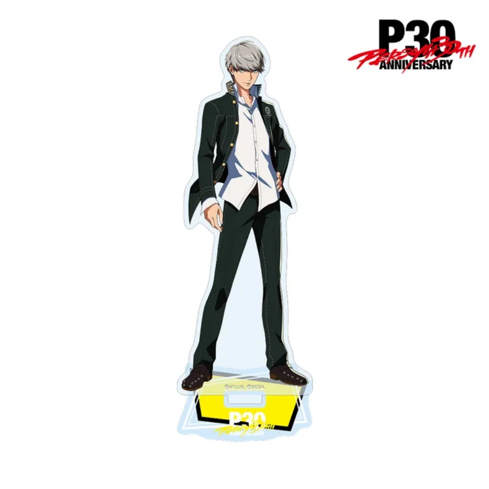 Фото Акриловая подставка-брелок по мотивам аниме Persona 3 с Макото Юки, Рен Амамия, Ю Наруками для декора рабочего стола №3