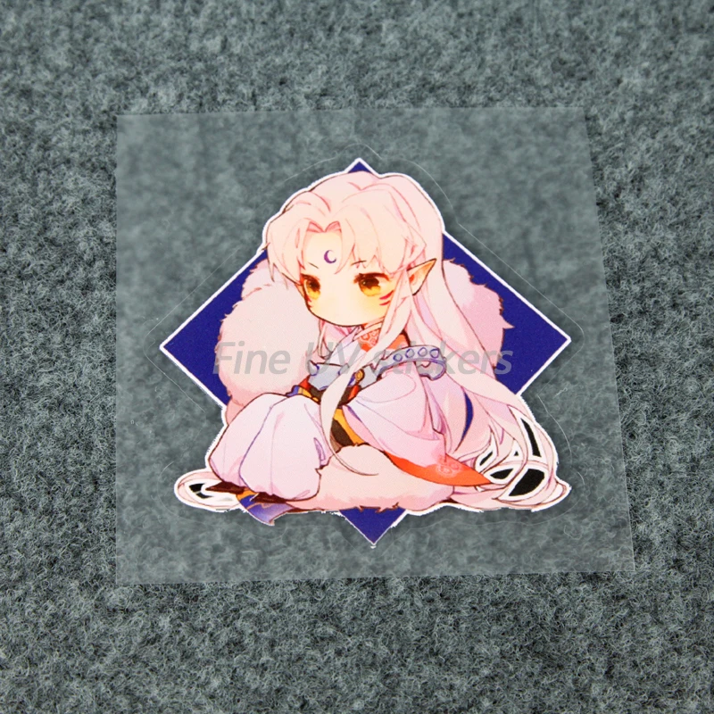 

Kadong Anime Die Cut Sticker Inuyasha Shadian Sesho Maru Motorcycle Helmet Laptop Car Body Waterproof Sticker