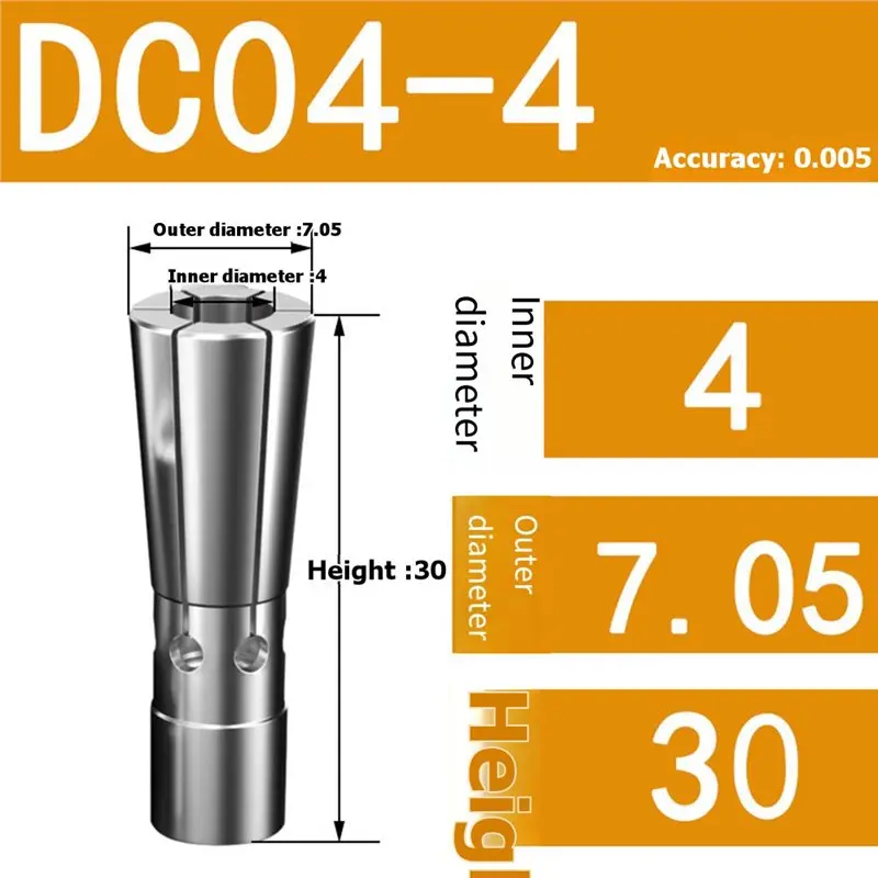 ABUI-For DC04 DC06 DC08 Набор пружинных цанг для высокоточных токарных станков DC04 (art.: 3920dbaae10a3) - 3920dbaae10a3
