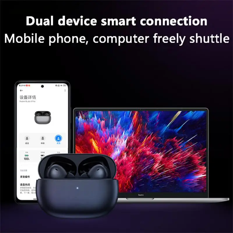Xiaomi Redmi Buds 4 Pro TWS наушники Bluetooth 5 3 активное шумоподавление Гарнитура Mic