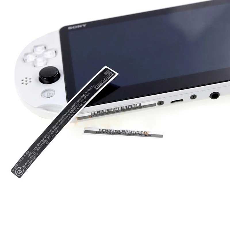 

DXAB Host Sealing Labels Replacement for PS , 2-in-1 Sticker PVC Decals for PSV2000 Console Easy Removal