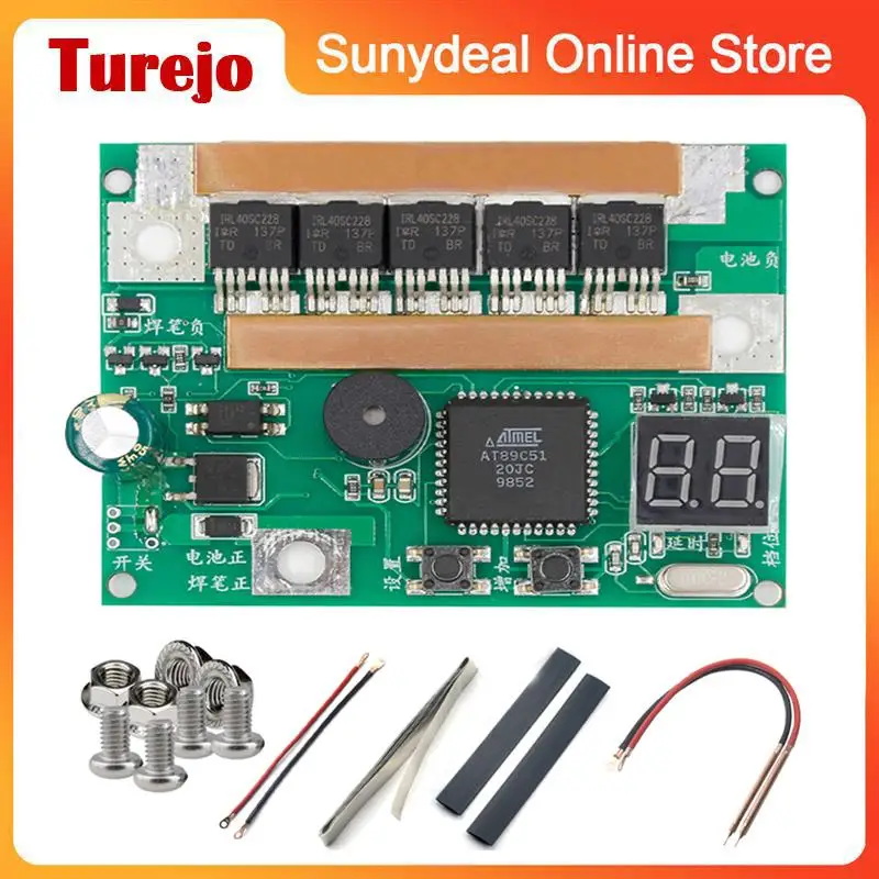 

Portable Spot Welding Machine Pen Device Control Panel Spots Welding Circuit Board Welder Pen PCB Spot Welder for 18650 Battery
