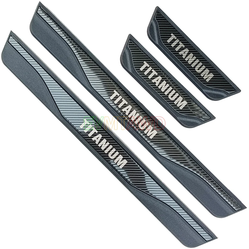 

Аксессуары для Ford Edge 2010-2021 2022 нержавеющая углеродная Накладка на порог автомобильной двери защитная накладка на педаль для защиты от удара входной двери Стайлинг