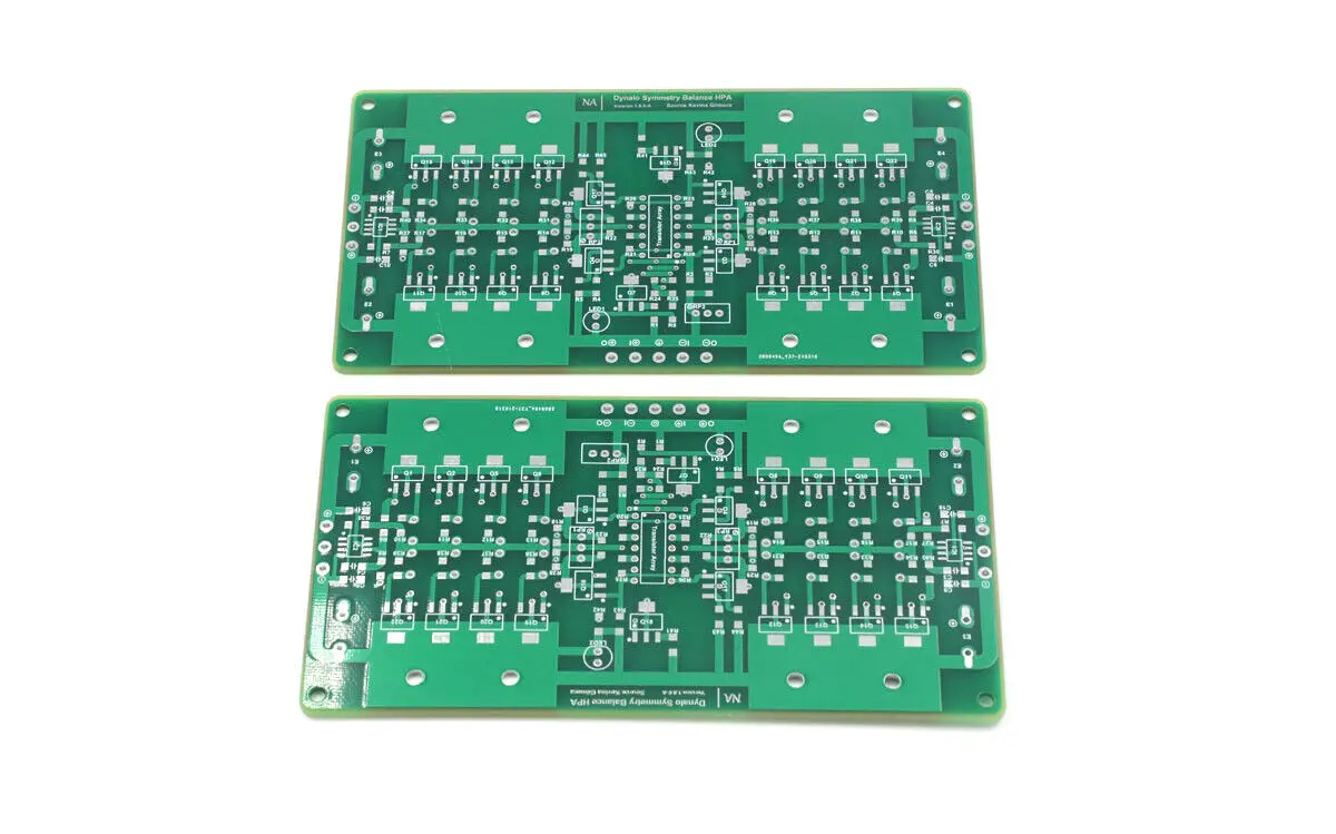 

One Pair Dynalo Symmtery Balance Headphone Amplifier Board Bare PCB