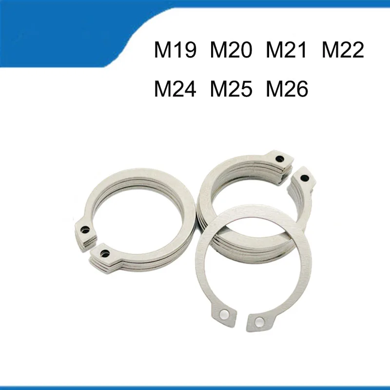 Кольца стопорные GB894 типа C для стержня 304 дюйма, Кольца стопорные из нержавеющей стали M19 M20 M21 M22 M24 M25 M26, 30 шт. Кольца стопорные GB894 типа C для стержня 304 дюйма, Кольца стопорные из нержавеющей стали M19 M20 M21 M22 M24 M25 M26, 30 шт.