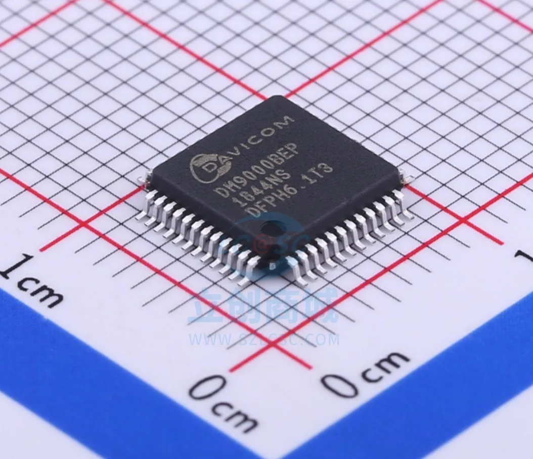 

100% New Original DM9000BEP package LQFP-48 new original genuine Ethernet IC chip