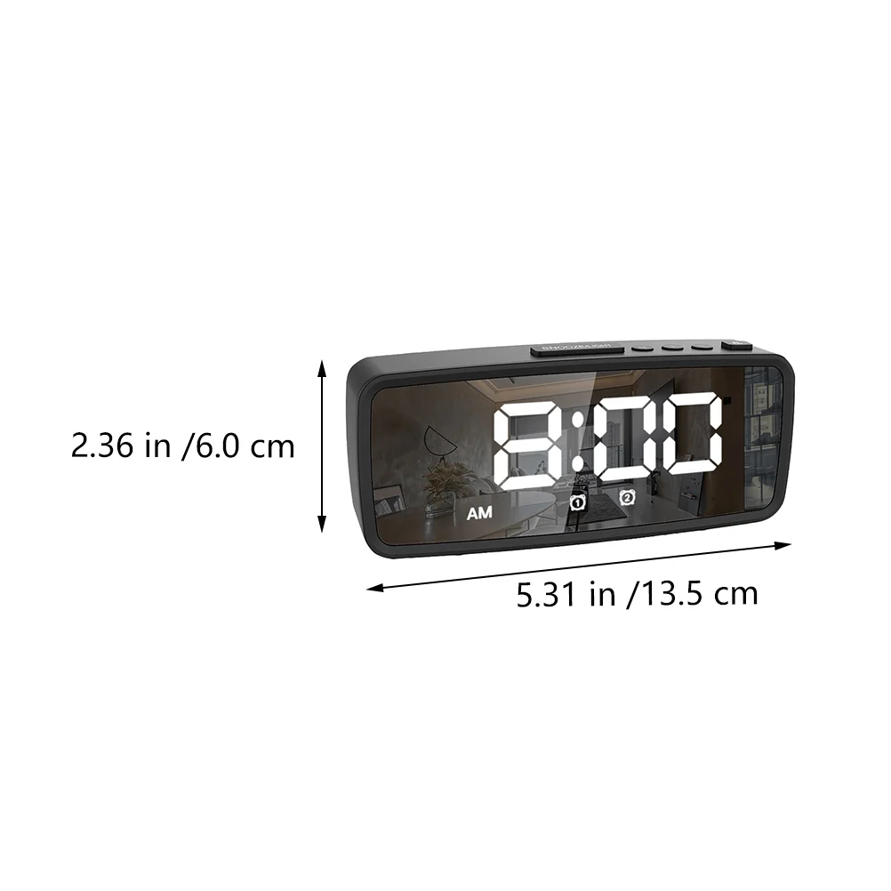 Винтажный светодиодный электронный будильник детские часы для путешествий