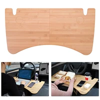 for tesla model 3 y portable car laptop desk 2 in 1 car tray table multipurpose car table for eating computer snack lunch drink