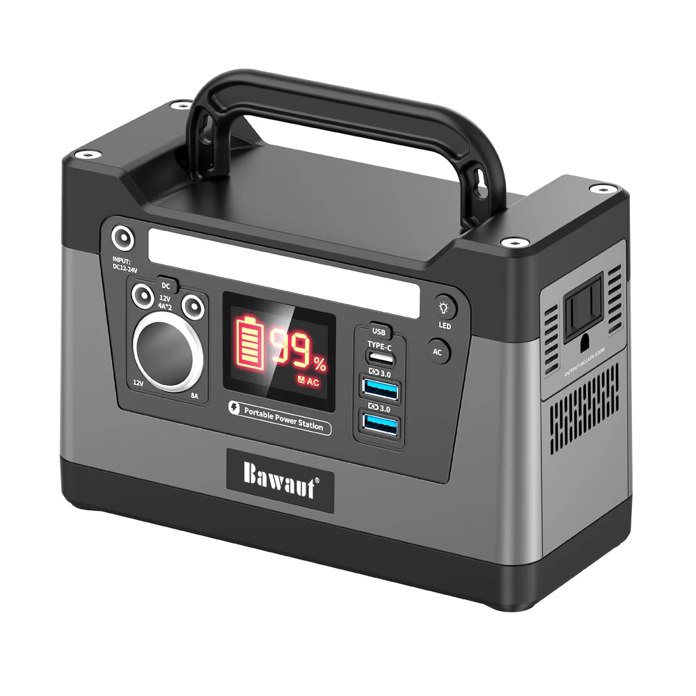 

Rechargeable 12V Power Bank 120W 110V 37500mAh For Car Cigarette Lighter