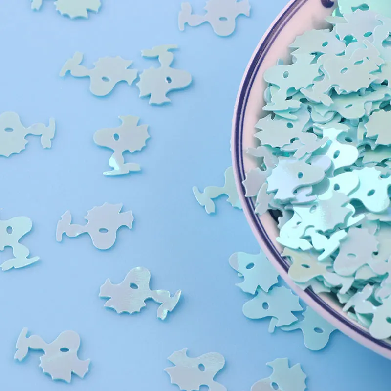 

New cartoon dog sequins sequins PVC sequins bulk sequins hand sewing craft DIY sequins manicure sequins crafts sequins 10g/20g/