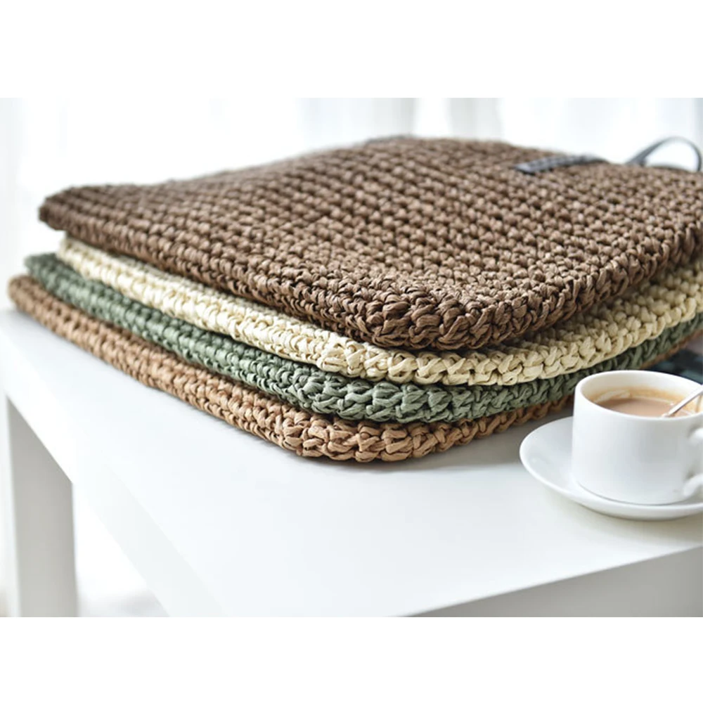 Bohemian Woven Beach Bag Women Summer Overlarge Straw Bags for Women Shoulder Bag Designer Handbag 2022 Travel Bali Shopper Tote