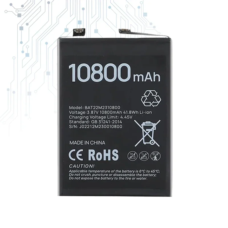 Сменный аккумулятор YKaiserin 10800 мАч BAT22M 2310800 Для Doogee V30