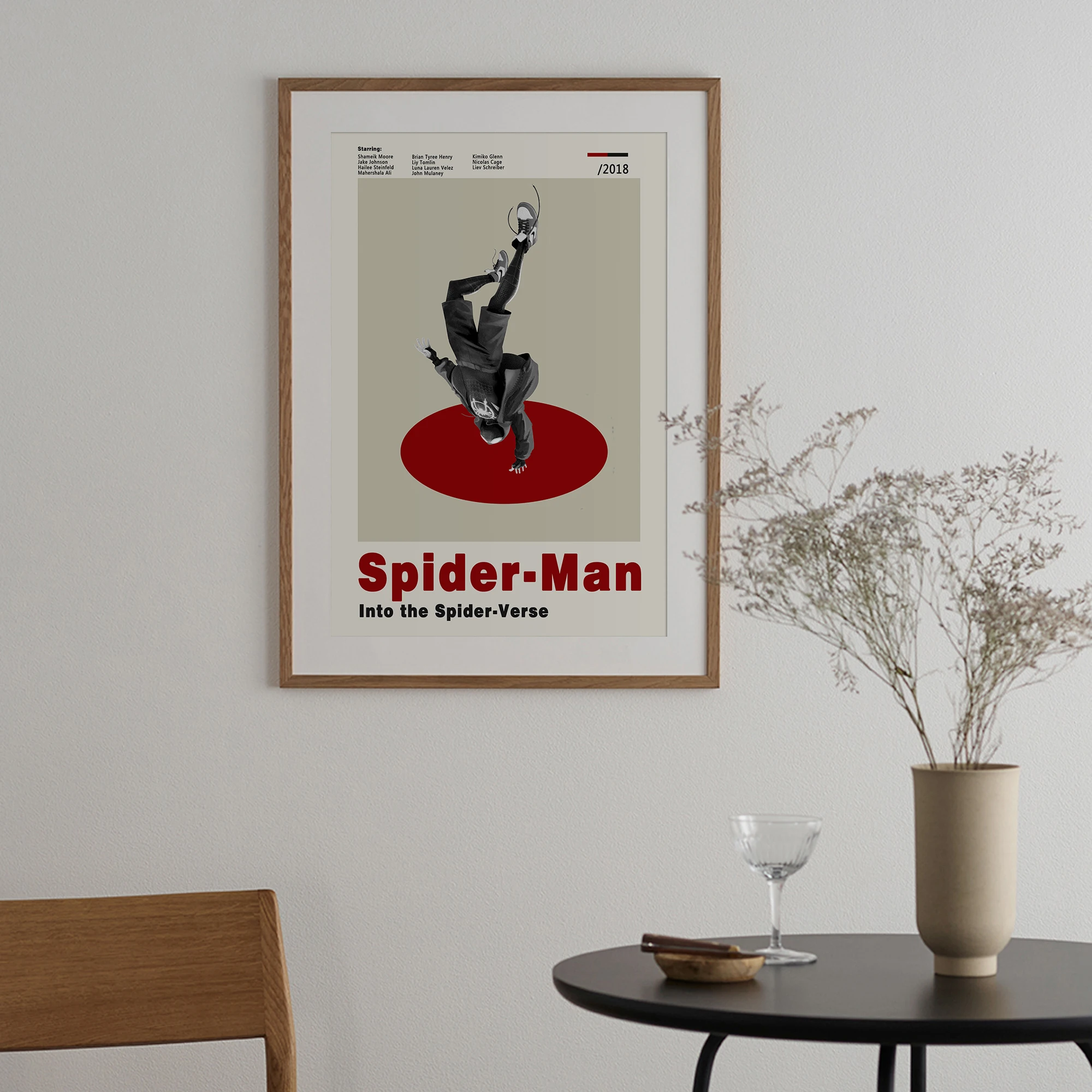 Современный постер фильма холст картина паук мужской принт настенные