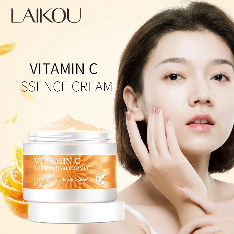 

Vitamin C Whitening Face Cream Remove Dark Spots Melanin Repair Fade Freckles Facial Cream Anti Aging Brighten Tone Skin Care