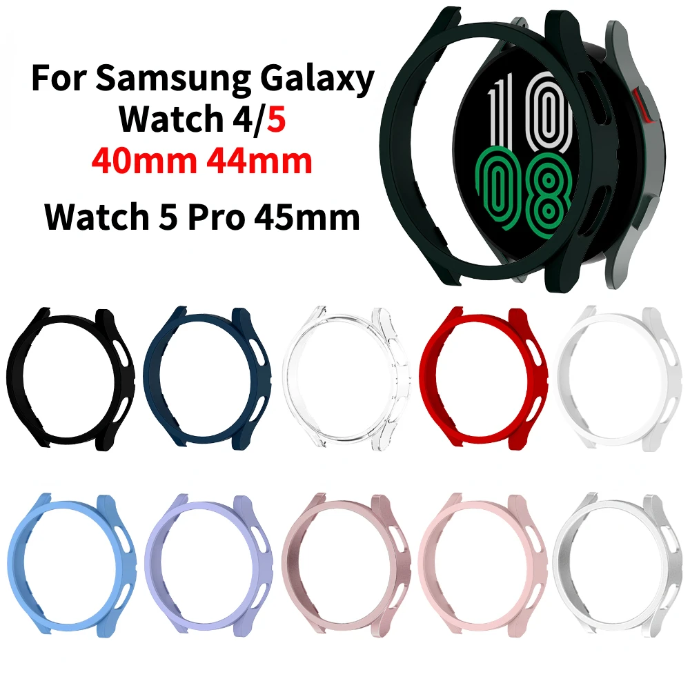 Матовый чехол для Samsung Galaxy Watch 4 40 мм 44 защитный бампер из поликарбоната |