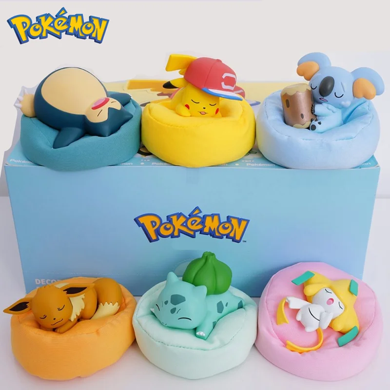 

NEW Pokemon Figures Toys Pokemon Sleep Pikachu Pokemon Ornaments Tide Starry Dream Series Figures Dolls Cartoon Brand Christmas