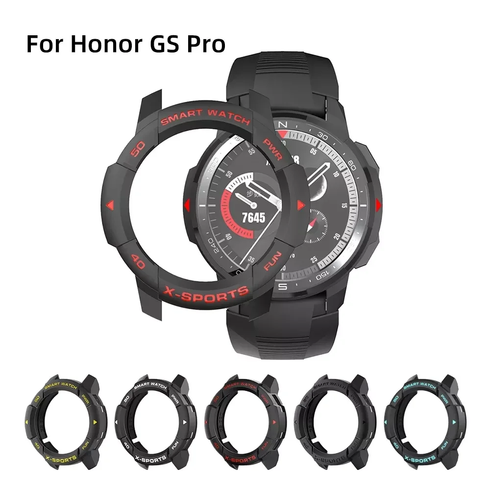 

SIKAI 2020 New Case For Huawei Honor Watch GS Pro TPU Shell Protector Cover Band Strap Bracelet Charger for Honor GS Pro Watch