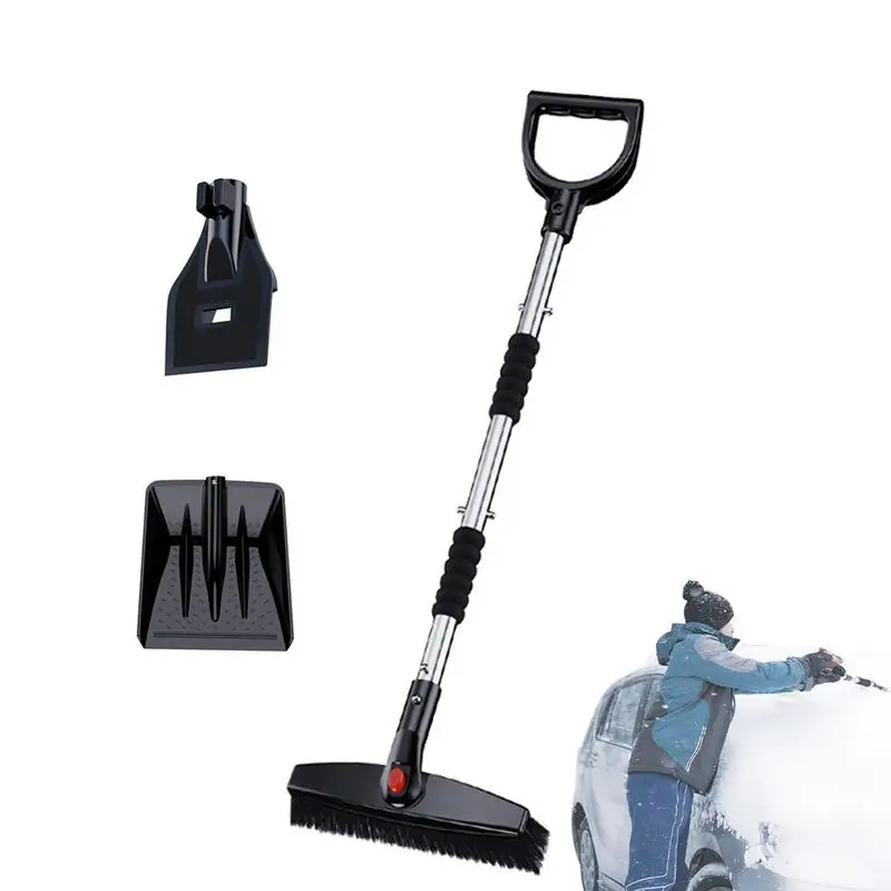 

3 In 1 Snow Shovel Multipurpose Windshield Glass Defrost Removal Winter Snow Cleaning Brush Ice Breaker Auto Accessories