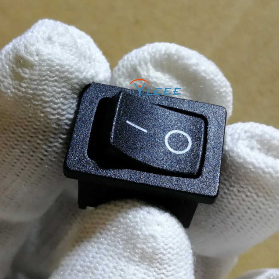 10 шт./переключатель питания JS-606 10A 125VAC 6A250VAC