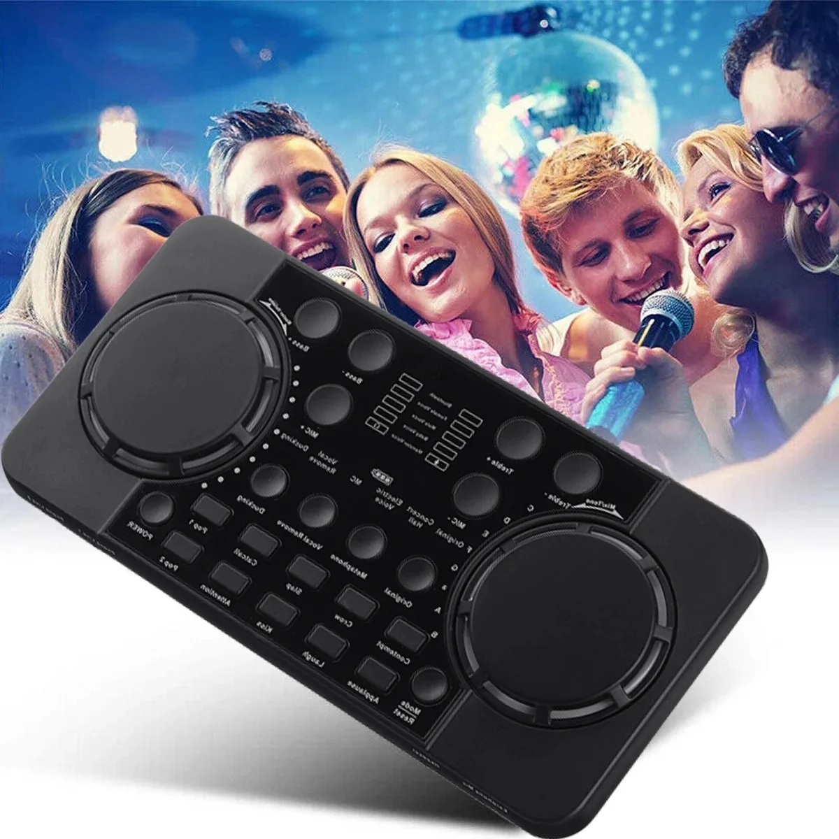 Звуковая карта V300 PRO 10 звуковых эффектов интеллектуальное шумоподавление живая