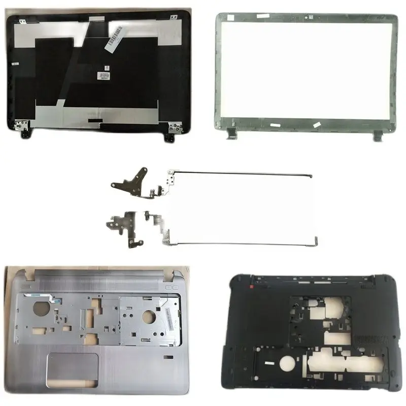 

For HP Probook 450 455 G2 LCD top cover case/LCD Bezel Cover/Palmrest Upper NO touchpad/Bottom case cover 791689-001/LCD hinges