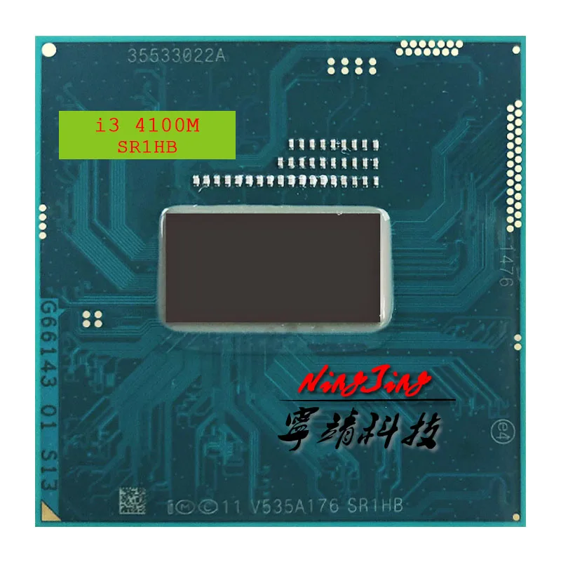 Процессор Intel Core i3-4100M i3 4100M SR1HB 2 5 ГГц двухъядерный четырехпоточный 3M 37W Socket G3 / rPGA946B