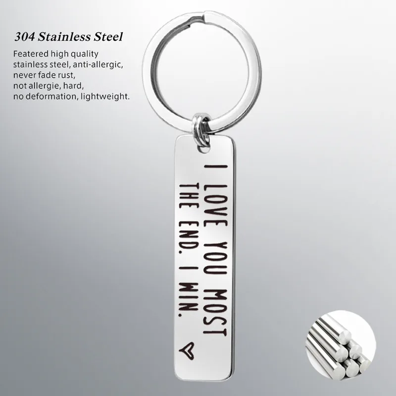 Черный брелок для ключей подарки пар подарок пары милый подруги мужчин на день