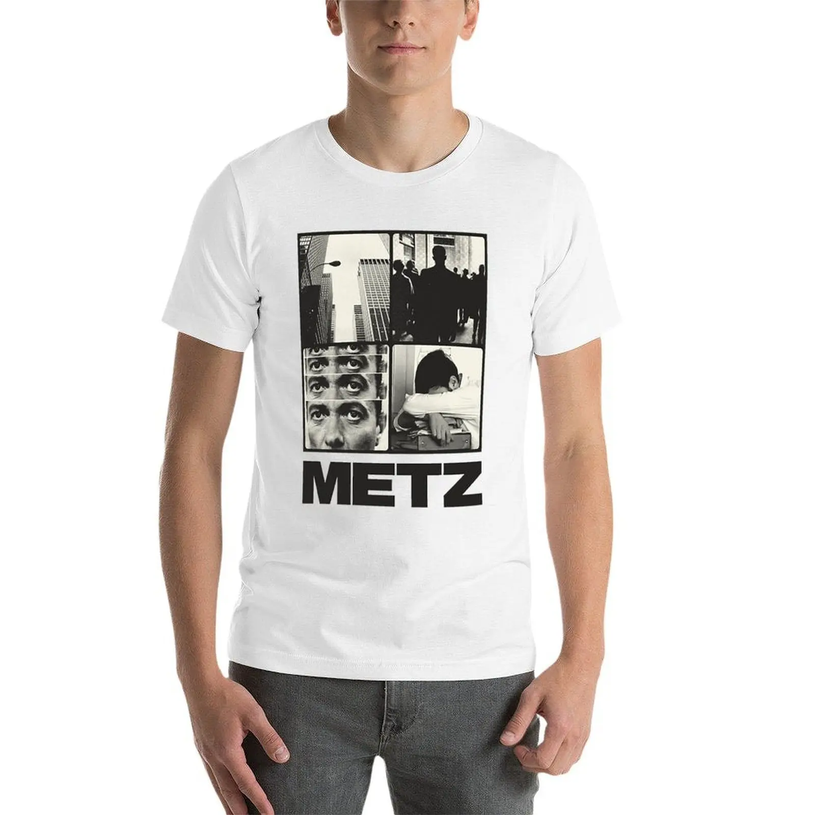Фото Футболка Metz, мужские футболки с графическим рисунком, футболки G Man для мужчин, футболка с изображением аниме, футболка №3