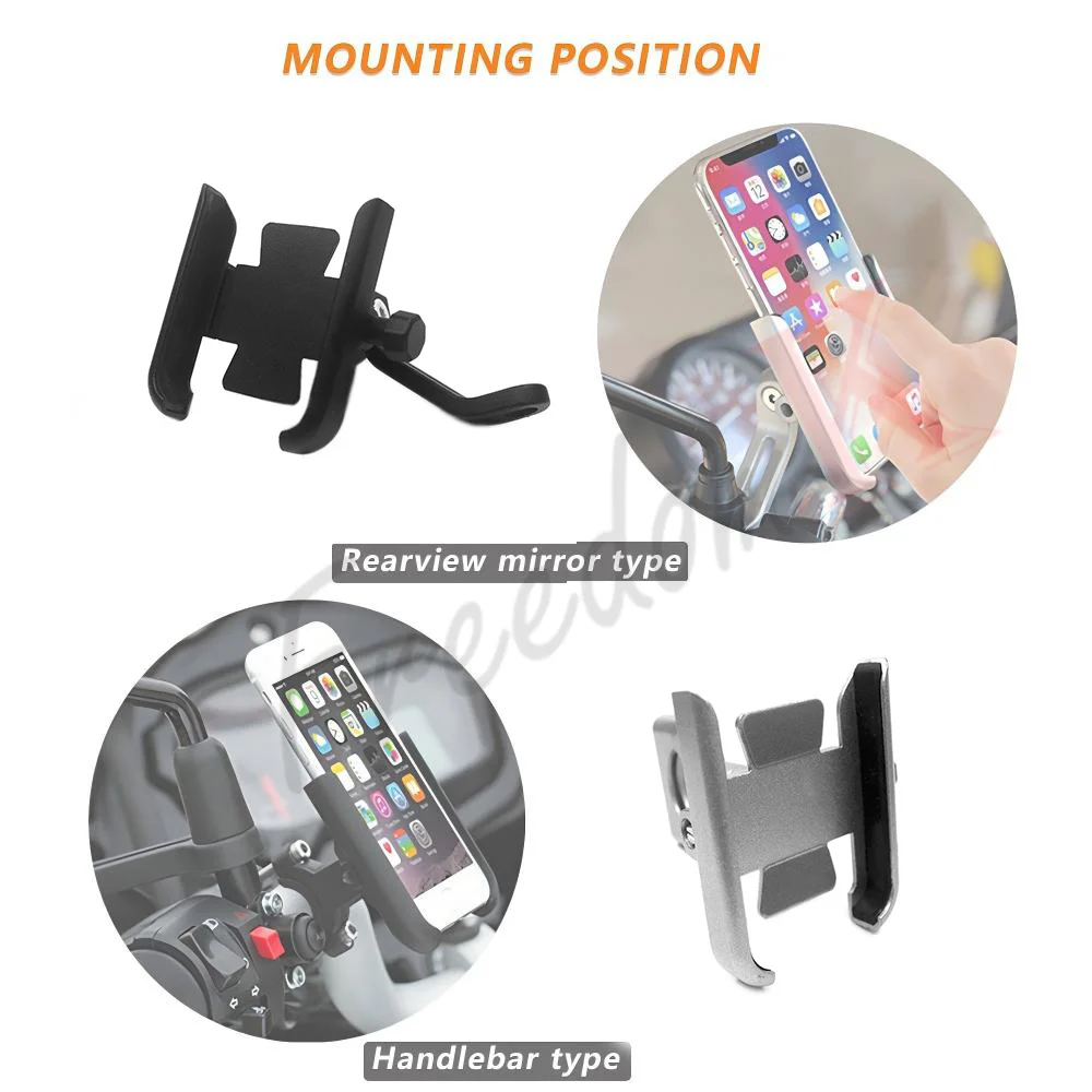 Логотип ADV350 для XADV350 X-ADV350 ADV 350 держатель мобильного телефона на руль GPS-подставка