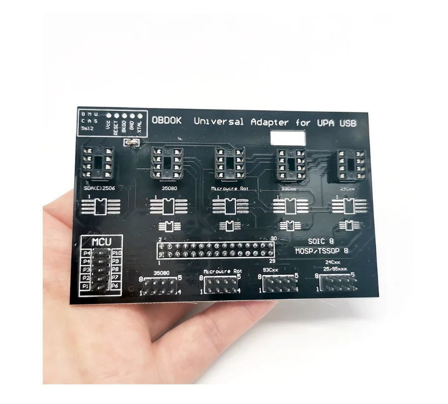

Адаптер UUPA S для UUSP/UUSP-S UPA USB ECU Programmer UUPA-S V3.0 2019, поддержка SOIC8 MOSP TSSOP8 35080 93CXX 24CXX 95xxx чип