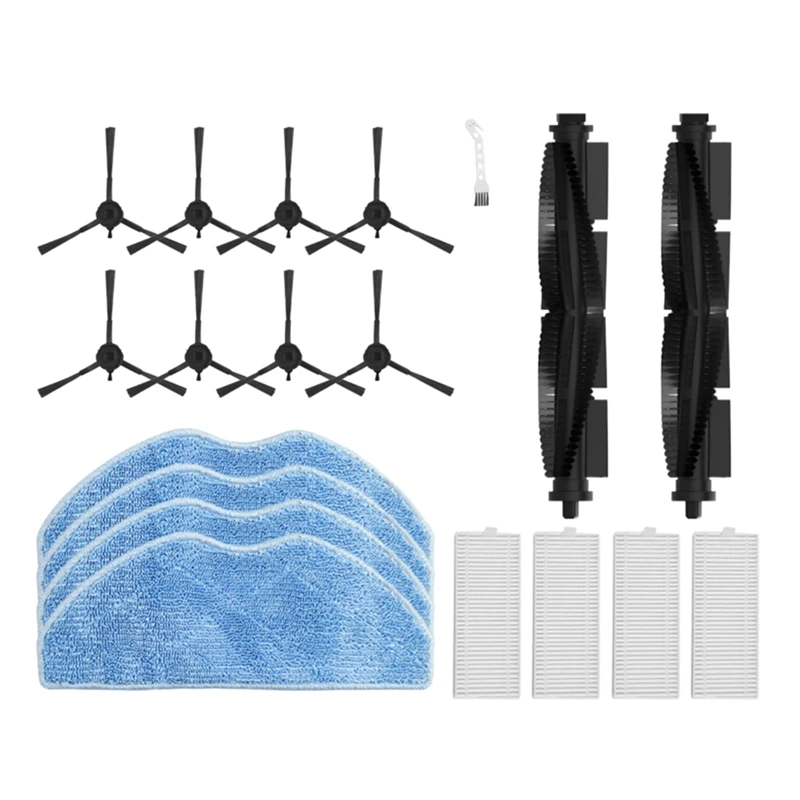 

Main Brush Side Brush Hepa Filter Mop Cloth Plastic+Cloth Replacement Spare Parts For 360 S8 S8 PLUS Robot Vacuum Cleaner