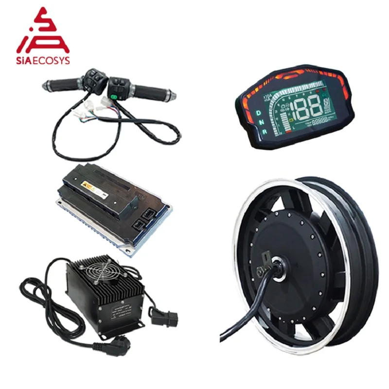 Новый дизайн QS Motor 16*3 5 дюйма 48V60KPH 2000W 260 35H V1.12 Мотор ступицы колеса электронного