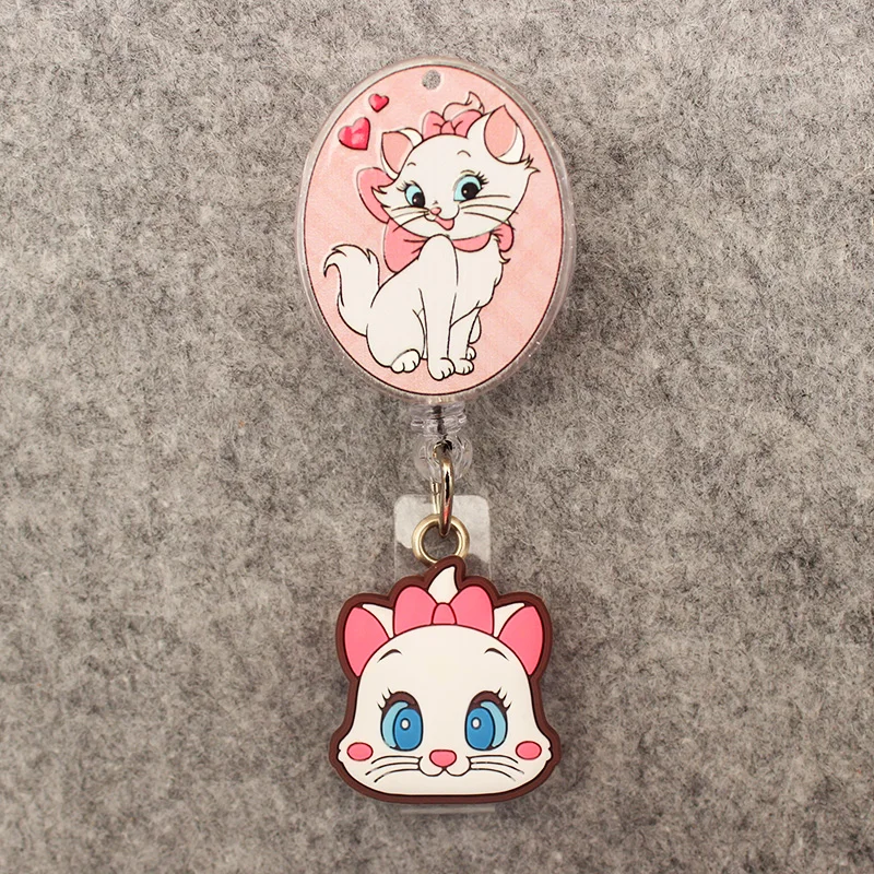 

Брелок-ретрактор MINISO Белый Кот