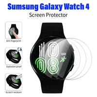 tempered glass for samsung galaxy watch 4 40mm 44mm hd anti scratch screen protector watch 4 classic film cover 42mm 46mm