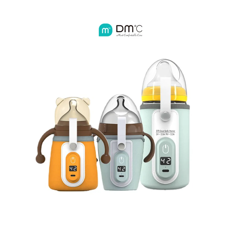 

Keep Warm Baby Bottle Cover Thermostat Night Milk Insulated Portable Out Hot Milk Fast Charge for Comotomo HEGEN NUK Dr Brown's