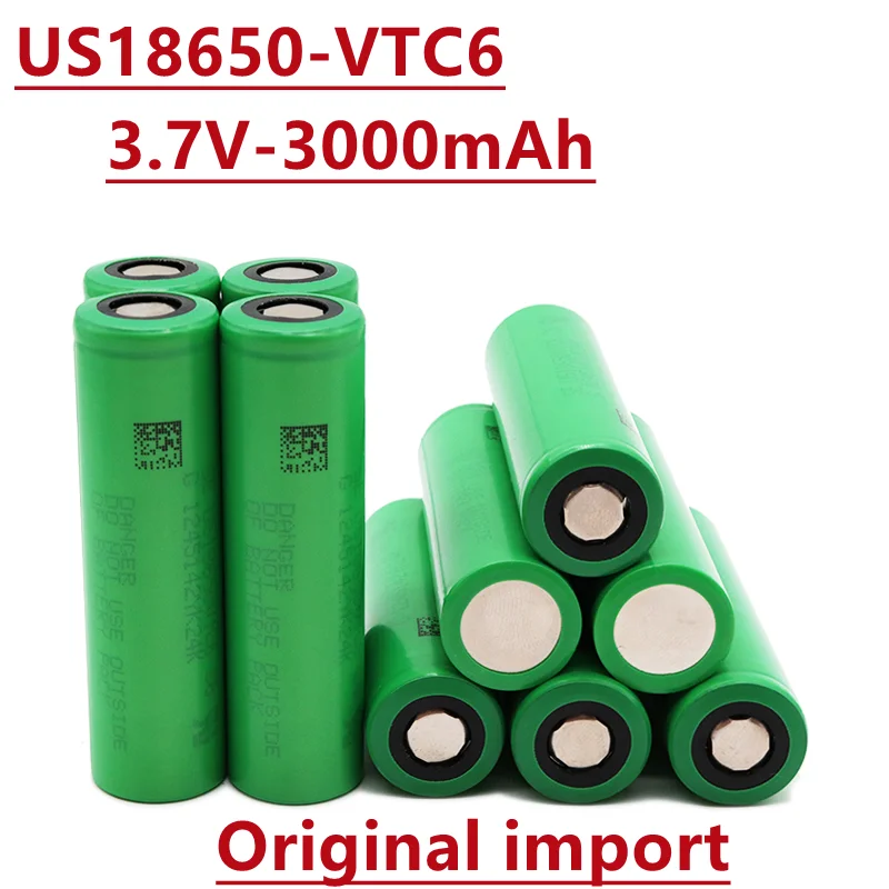 

Оригинальный литиевый аккумулятор us18650 vtc6 30a 3000 мАч для инструментов, долговечные 1 шт.-10 шт. для продажи