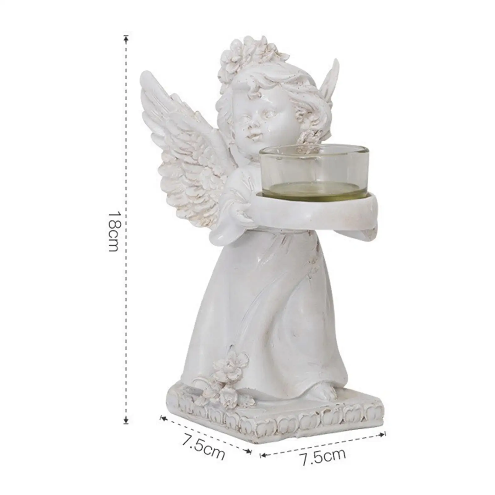 Скандинавский подсвечник ангела коллекция фигурок статуя на свадьбу