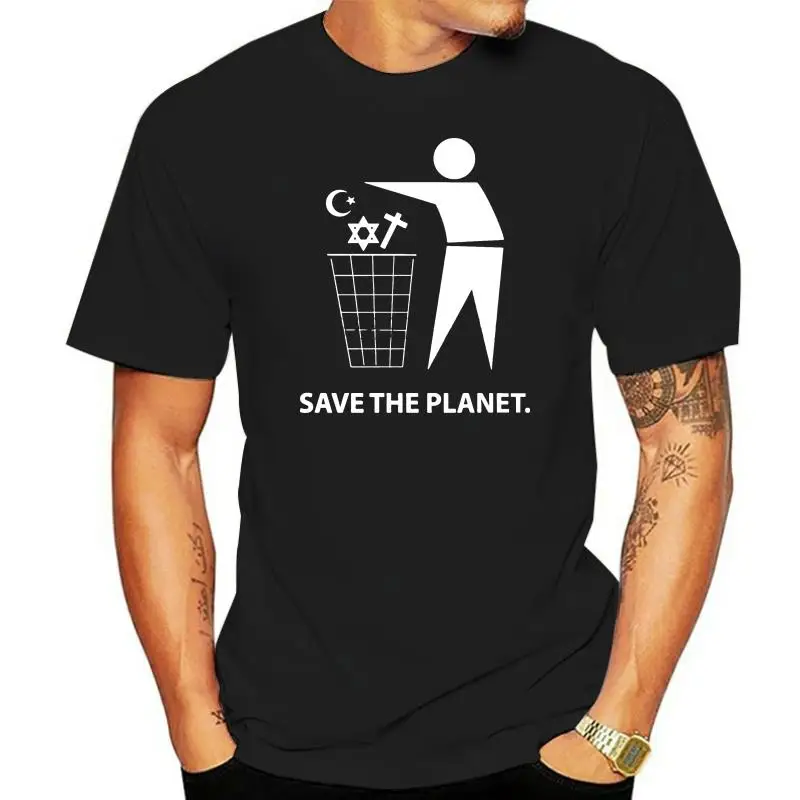 

Мужская футболка, футболка с принтом «Спасение планеты»