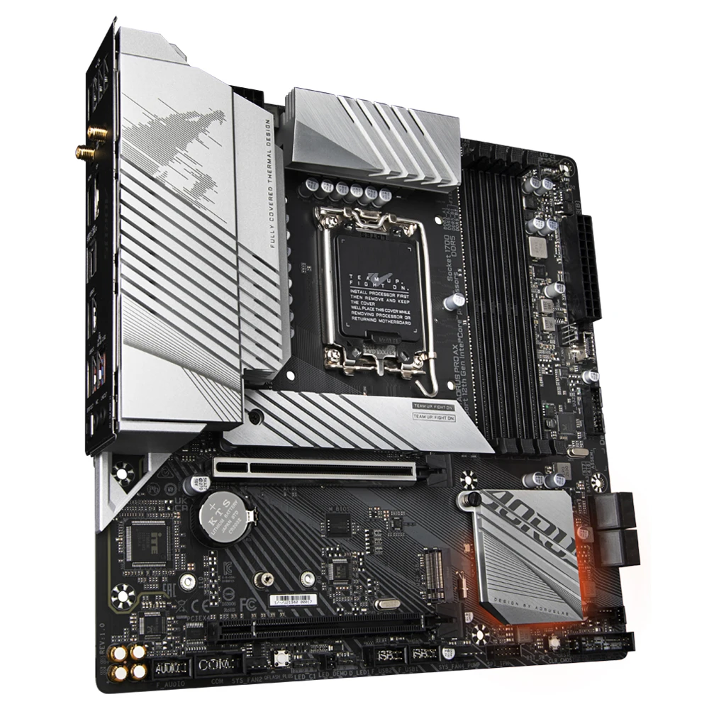 

B660M AORUS PRO AX DDR5 For Gigabyte LGA1700 Support 12th CPU 4*DDR5 128GB Micro ATX Desktop Motherboard