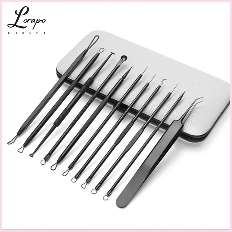 

8/6/5PCS Acne Needle Blackhead Cleaner Stainless Steel Acne Blackhead Removal Needle Deep Cleansing Set Facial Skin Care Tools