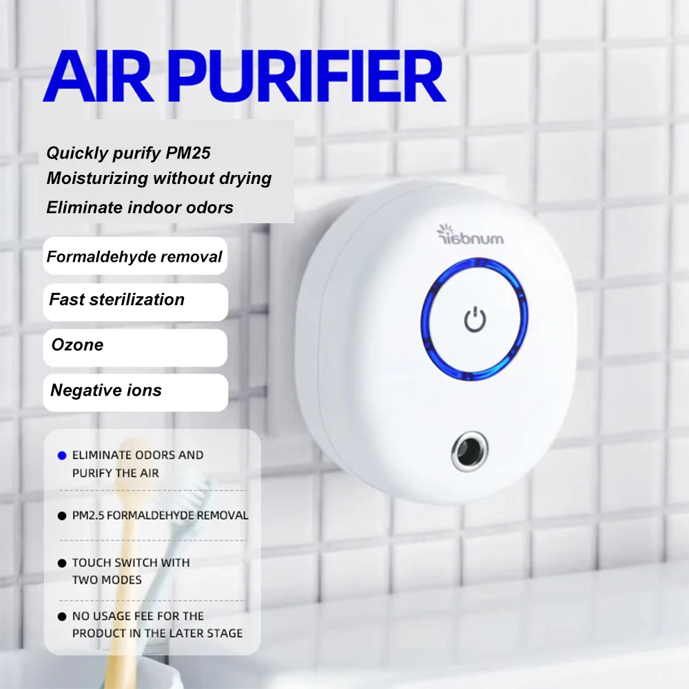 

Мини-ионизатор воздуха для туалета