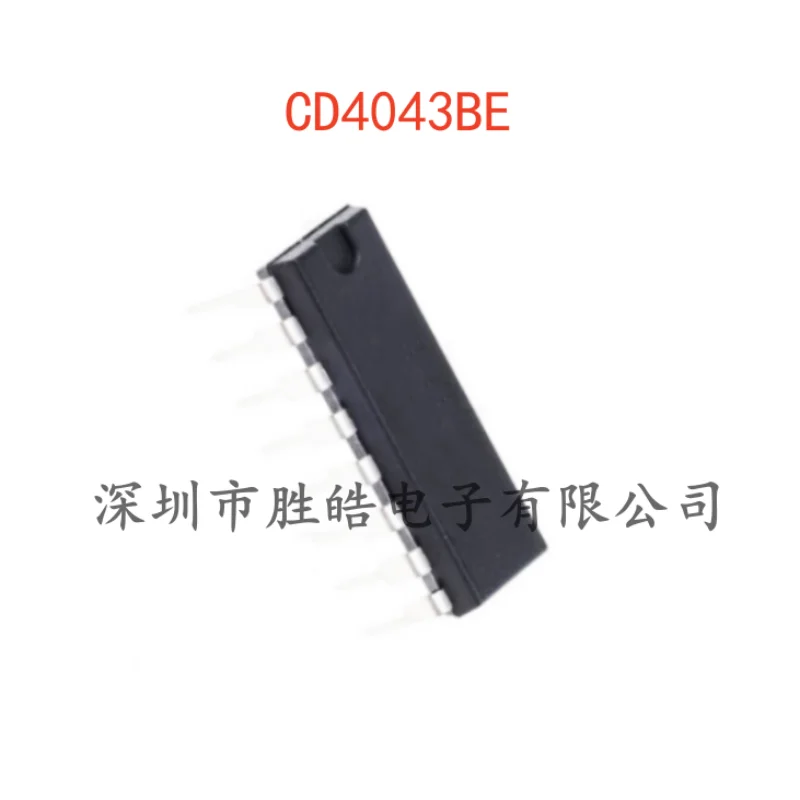 

(5PCS) NEW CD4043BE CD4043 CMOS IV with Non-Gate Logic Circuit Chip Straight In DIP-16 CD4043BE Integrated Circuit