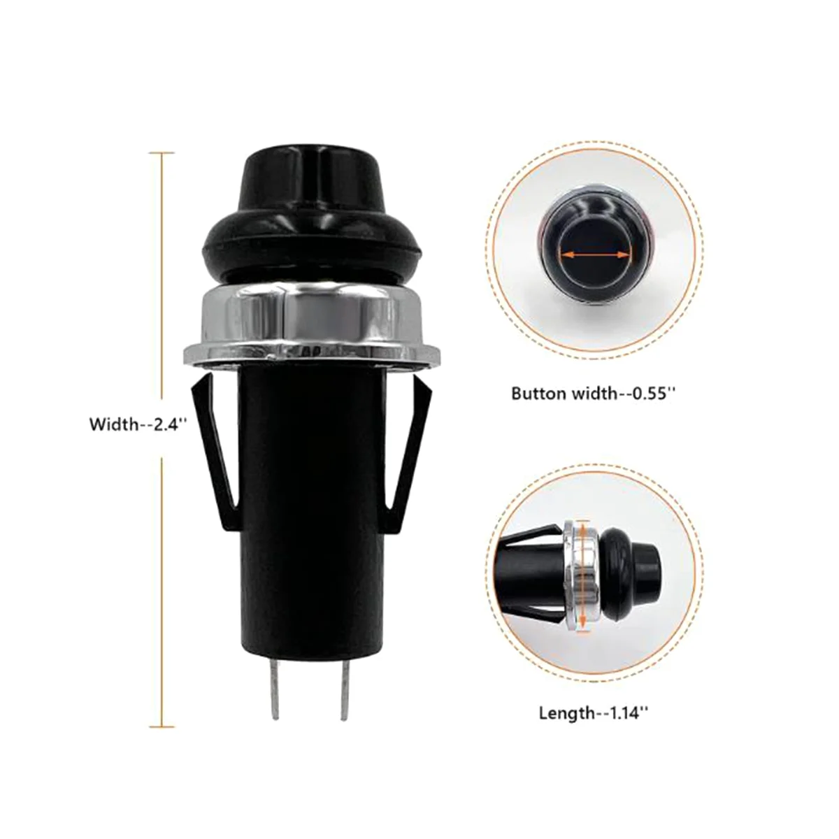 2x кнопка Зажигания 66220/переключатель совместим с Spirit E/S-210 220 310 315 320 330 грили 7642 7643