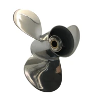 boat propeller 11 1x14 for tohatsu 35hp 50hp stainless steel prop ss 13 tooth rh oem no 353b64106 0 11 18x14