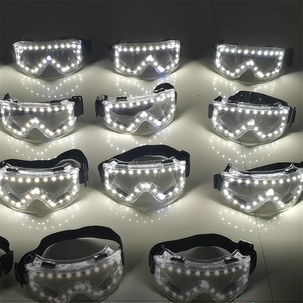 Magicool новые 7-цветные светодиодные очки DJ Party косплей сценическое представление