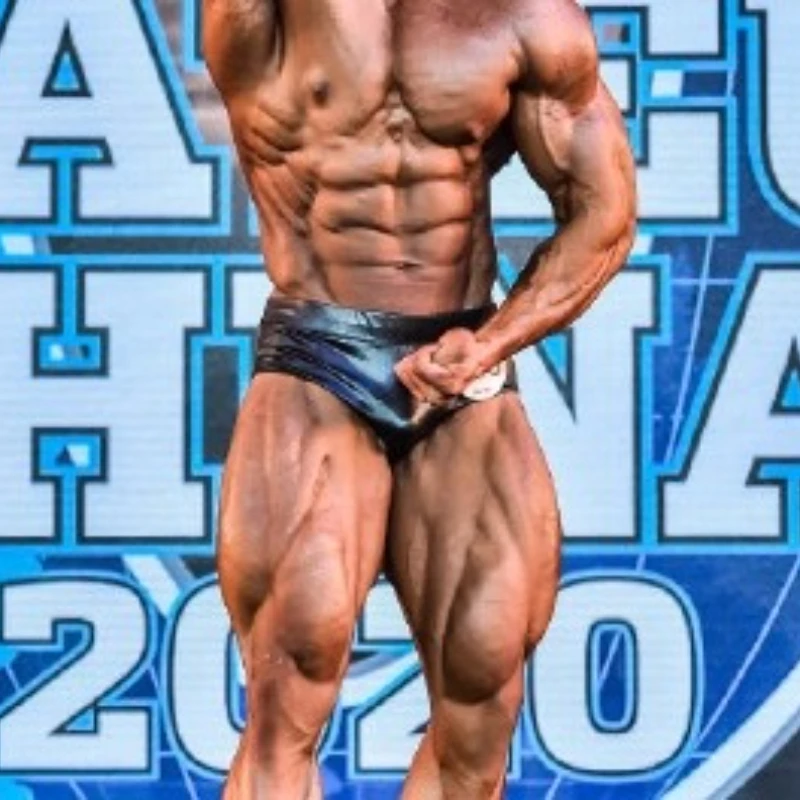 Фото IFBB NPC Классические шорты для бодибилдинга Брюки для соревнований Трусы для выступлений для мужчин №1