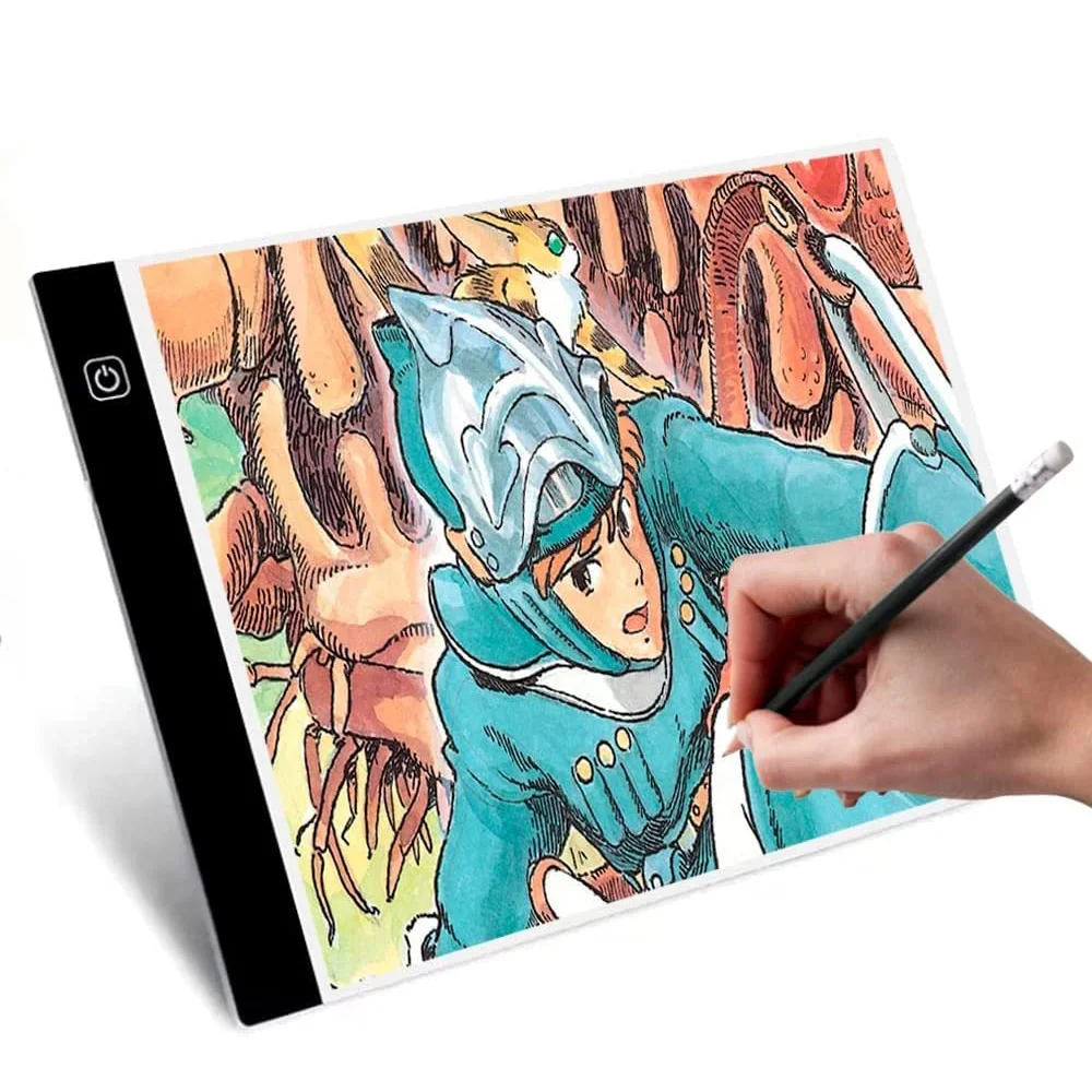 

Tracing Light Table LED Drawing Panel A4/A5 Size Light Pad Drawing Portable Draw Screen Diamond Sketch Tracing Light Board