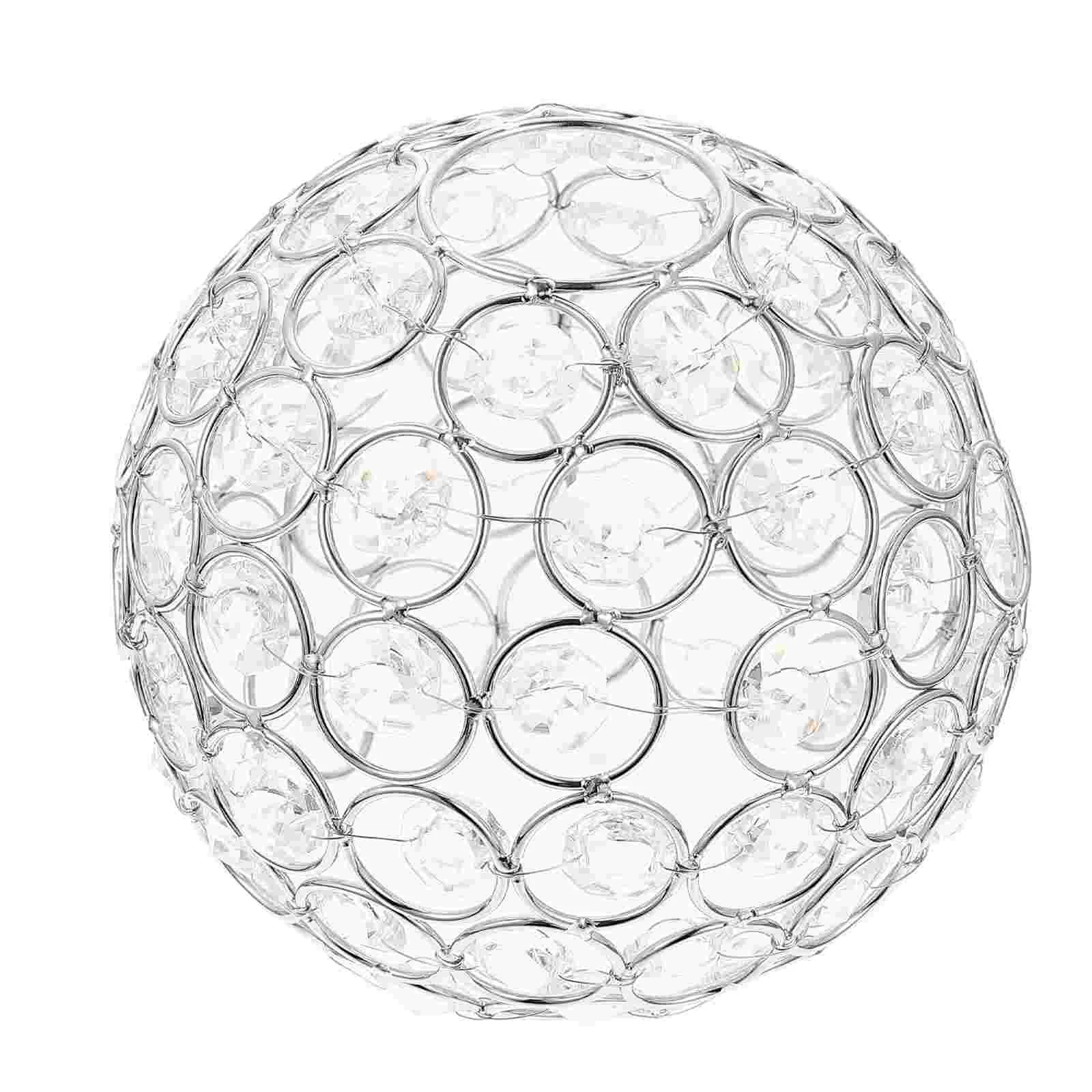 

Crystal Ceiling Light Lampshade Artistic Light Cover Stylish Lamp Decor Part